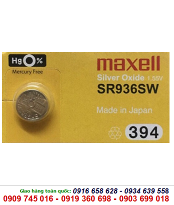 Pin đồng hồ 1,55V Maxell SR936SW-394 chính hãng Maxell Nhật